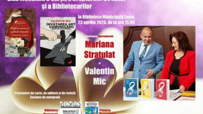 Ziua Mondială a Cărții, a Drepturilor de Autor și a Bibliotecarilor, marcată la Lugoj printr-un eveniment cultural special