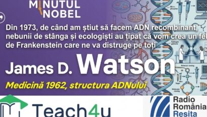 Minutul Nobel – James D. Watson