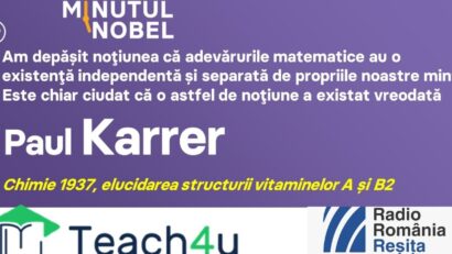 Minutul Nobel – Paul Karrer