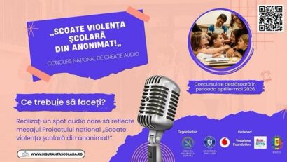 Scoate violența școlară din anonimat!