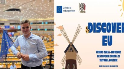 Darius Lăpădat: tânărul din Caraș-Severin care vrea să deschidă Europa pentru elevii din mediul rural