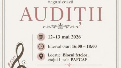 Reșița: audiții pentru un cor unic ce aduce împreună toate generațiile