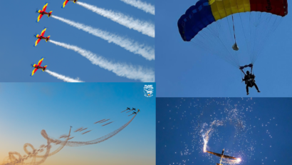 „Caransebeș Airshow” revine pe 7 iunie cu acrobații aeriene, salturi în tandem și spectacol pirotehnic
