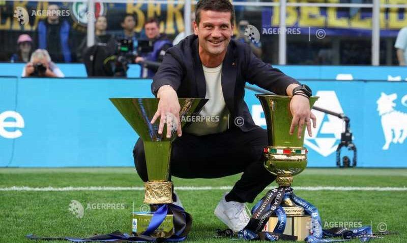 Cristian Chivu, desemnat antrenorul sezonului în Serie A după dubla istorică reușită cu Inter Milano