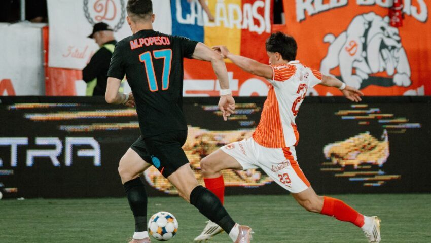 FCSB merge în Conference League! Roș-albaștrii au învins-o pe Dinamo după prelungiri