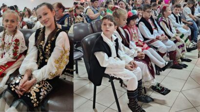 400 de copii pe scenă la Festivalul-concurs „Doina Bistrei” de la Măru, eveniment dedicat tradițiilor și portului popular