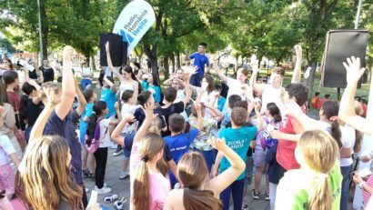 Festivalul „My Way”, mai mult decât sport! Copiii Reșiței s-au bucurat de soare și mișcare în Parcul Siderurgistului