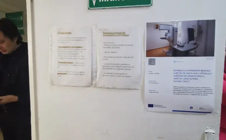 Mamograful de la Spitalul Județean de Urgență Reșița, la un pas de acreditare: aparatul ar putea deveni funcțional din luna iunie