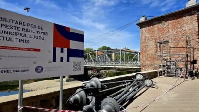 Podul de Fier din Lugoj se închide temporar: restricții pentru pietoni și trafic rutier începând din 7 mai