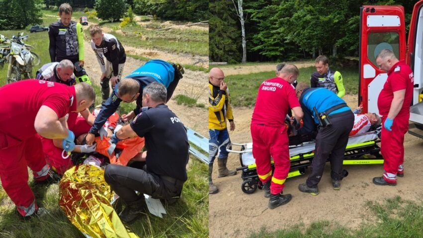 Motociclist austriac, rănit pe Semenic. Jandarmii montani din Văliug au intervenit într-o zonă greu accesibilă