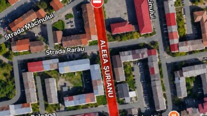 Trafic închis temporar pe Strada Șurianu din Reșița. Încep lucrările de modernizare în Govândari