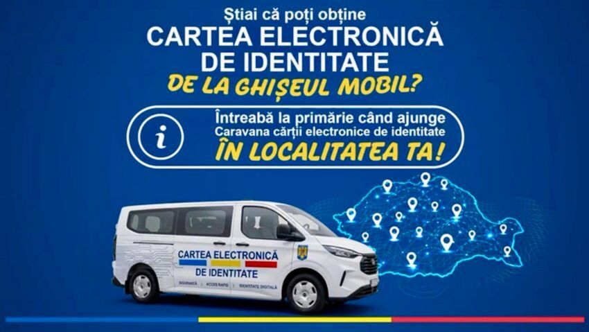 Caravana cărților electronice de identitate se extinde în Caraș-Severin: acces mai rapid pentru cetățeni