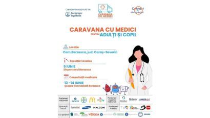 Campania „Fără Diabet” ajunge la Berzasca. Analize gratuite și consultații medicale pentru adulți și copii