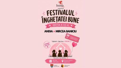 Festivalul Înghețatei Bune 2026, la Timișoara: trei zile de înghețată, muzică și fapte bune pentru Casa InimiiLor