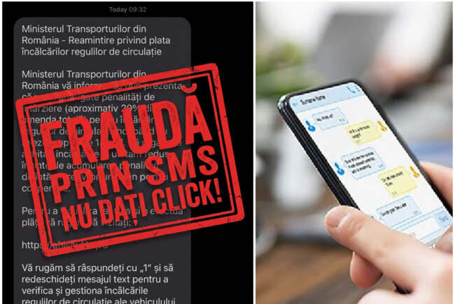 Alertă de fraudă pentru șoferi: SMS-uri false trimise în numele Ministerului Transporturilor