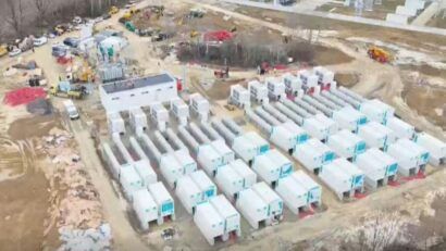 Cea mai mare baterie de stocare a energiei din Banat, finalizată la Iaz, în Caraș-Severin. Proiectul are o capacitate de 200 MWh
