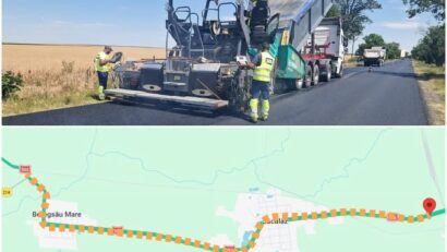 Lucrări pe DN 59A între Timișoara și Beregsău Mare. Șoferii, atenționați asupra restricțiilor de trafic