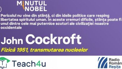 Minutul Nobel – John Cockroft