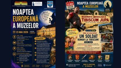 Noaptea Muzeelor 2026 la Caransebeș: tururi ghidate la Tibiscum, lansări de carte, expoziții și spectacole folclorice până la miezul nopții
