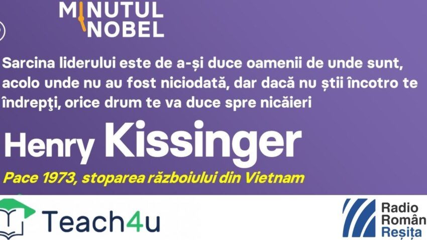 Minutul Nobel – Henry Kissinger