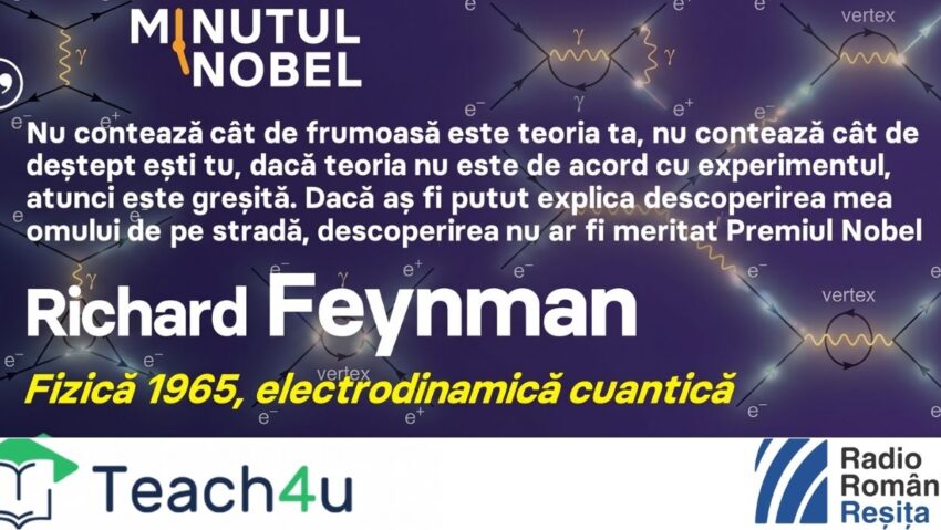 Minutul Nobel – Richard Feynman