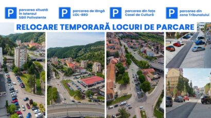 Reșița: Parcările relocate temporar în zona funicularului. Măsuri speciale pentru șoferi pe durata lucrărilor de reabilitare