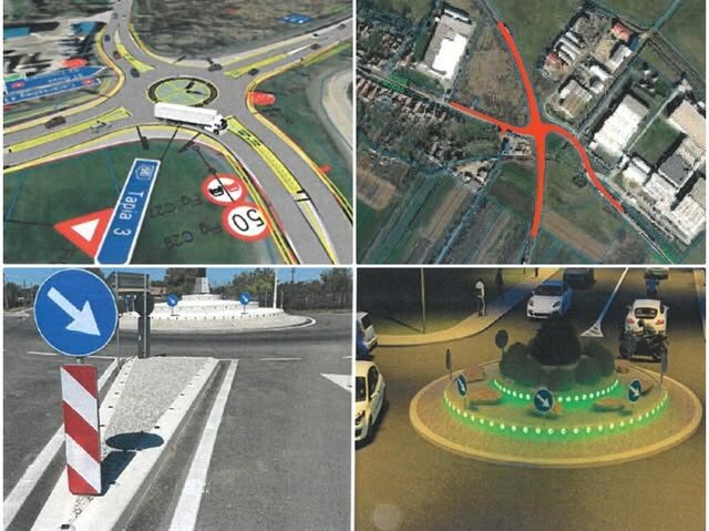Sens giratoriu nou la intrarea în Lugoj: investiție de peste 1 milion de euro pentru fluidizarea traficului pe DN6
