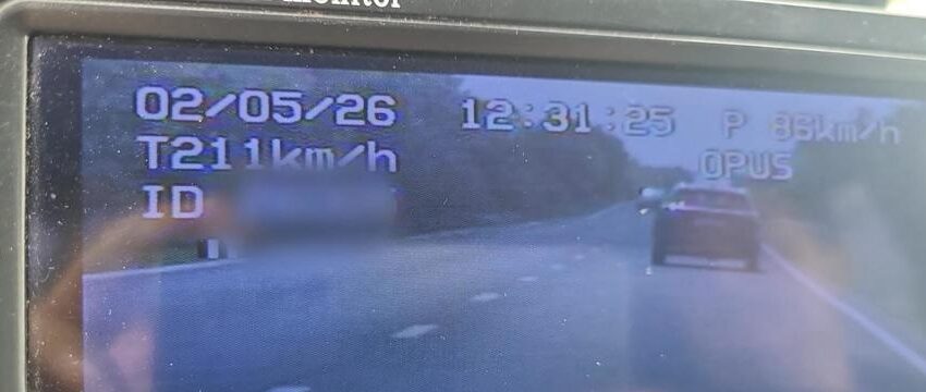 Şofer prins cu 211 km/h în Timiş
