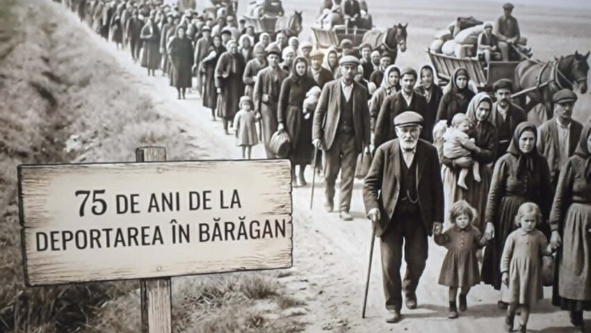 Troiță ridicată la Oravița în memoria deportaților în Bărăgan. 75 de ani de la una dintre cele mai dureroase pagini din istoria României