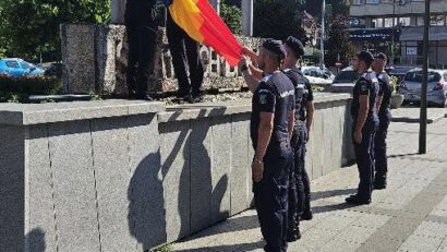 Tricolorul, pregătit pentru Ziua Drapelului Național: ceremonie specială la Reșița