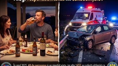 Controale intensificate pe șoselele din Caraș-Severin în cadrul acțiunii ROADPOL „Alcohol & Drugs”