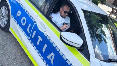 Acțiune rutieră de amploare pe DN6: controale „RELEU” desfășurate de polițiștii din Caraș-Severin și județele limitrofe