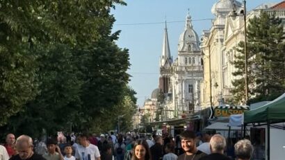 OPEN BULEVARD revine în centrul Aradului. Restricții de trafic pe Bulevardul Revoluției în perioada 11-15 iunie