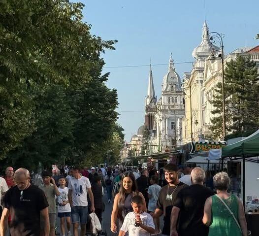 OPEN BULEVARD revine în centrul Aradului. Restricții de trafic pe Bulevardul Revoluției în perioada 11-15 iunie