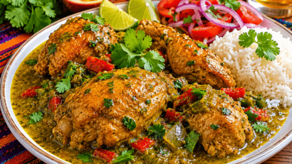 Seco de Pollo, tocănița de pui în sos de bere din Ecuador. Rețetă aromată cu coriandru, citrice și gust sud-american