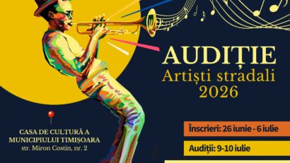 Audiții pentru artiștii stradali la Timișoara. Înscrierile sunt deschise până pe 6 iulie 2026