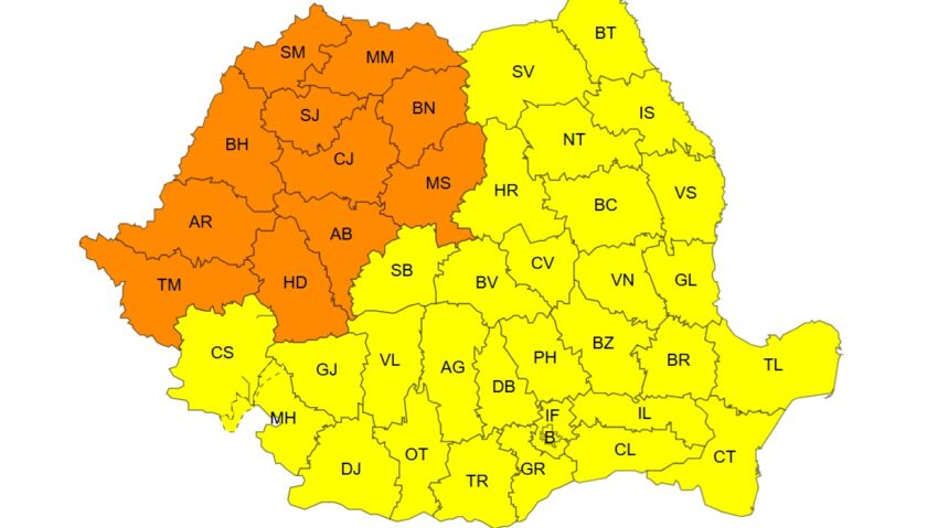 Val de caniculă în România. Vestul țării, prima zonă afectată de temperaturile extreme