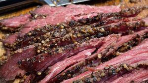 Carne afumată în stil Montreal