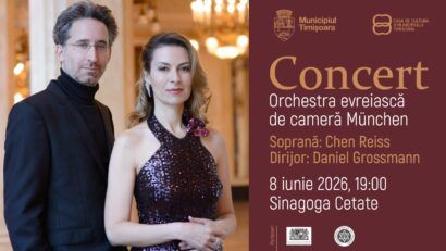 Concert extraordinar la Timișoara: Orchestra Evreiască de Cameră din München urcă pe scena Sinagogii din Cetate