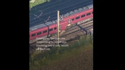 Accident feroviar grav la nord de Londra: un mecanic de locomotivă a murit, iar 89 de persoane au fost rănite