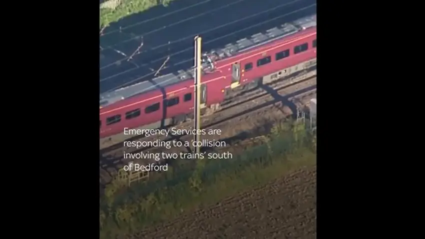 Accident feroviar grav la nord de Londra: un mecanic de locomotivă a murit, iar 89 de persoane au fost rănite