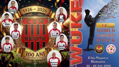 CSM Reşiţa va avea şapte reprezentanţi la Mondialul de karate WUKF!