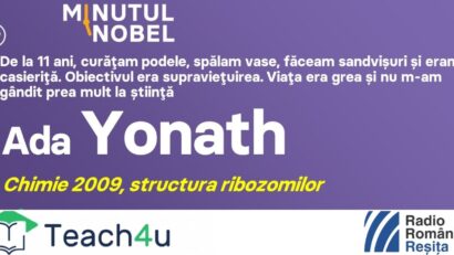 Minutul Nobel – Ada Yonath
