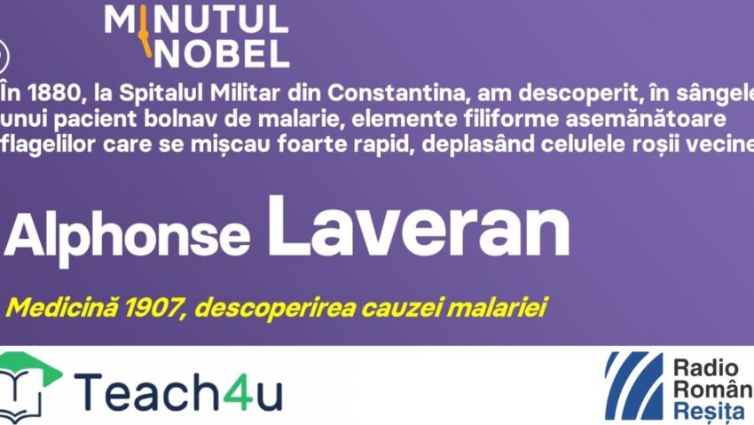 Minutul Nobel – Alphonse Laveran