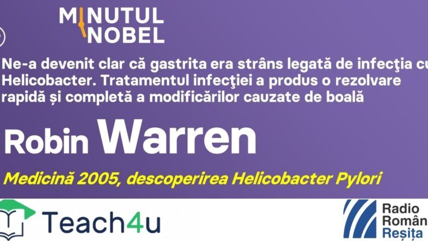 Minutul Nobel – Robin Warren