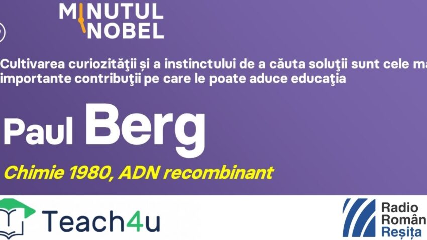 Minutul Nobel – Paul Berg
