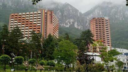 Parcul Vicol din Băile Herculane, gata de inaugurare după aproape doi ani de lucrări