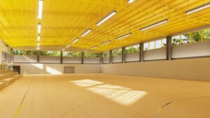 Sală de sport modernă pentru elevii Liceului Teologic Baptist din Arad. Investiție realizată cu fonduri europene