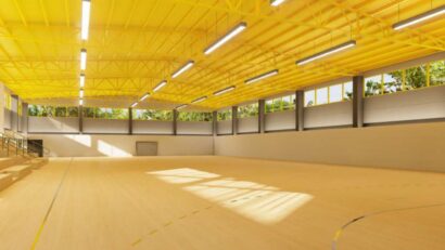 Sală de sport modernă pentru elevii Liceului Teologic Baptist din Arad. Investiție realizată cu fonduri europene