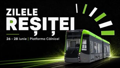 Program special de tramvai la Reșița, de Zilele Reșiței 2026. TUR suplimentează cursele în perioada 26-28 iunie